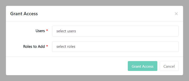 grant access details