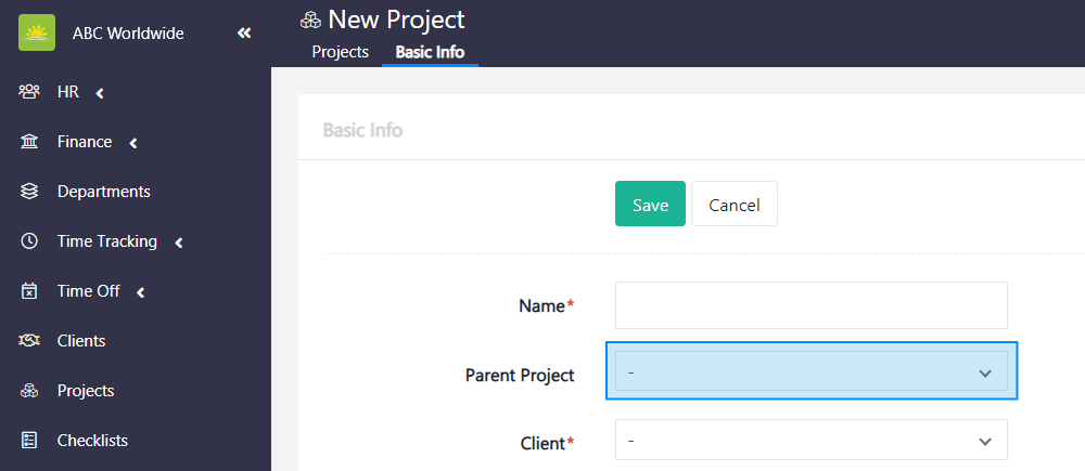 parent project